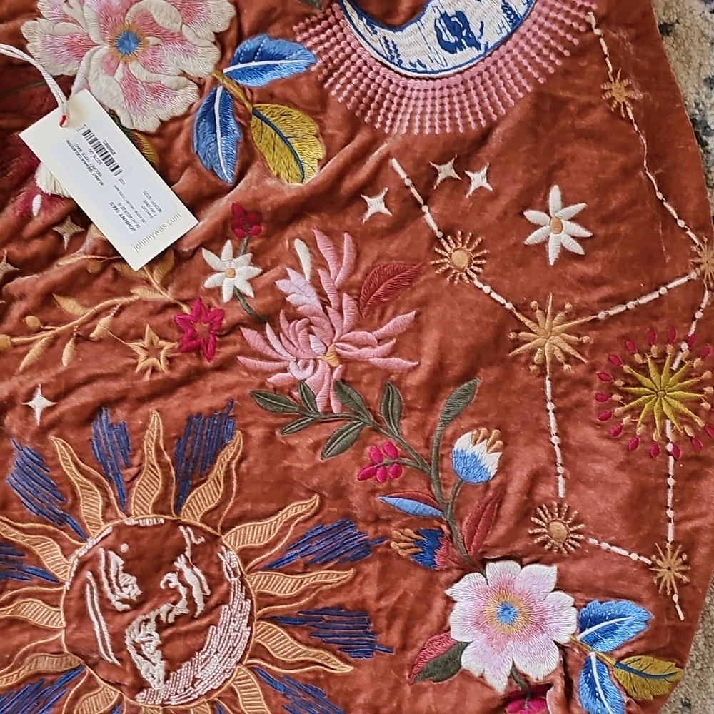 Johnny Was Celestin Velvet Tote - Rare - EUC - Price Firm - Picture 7 of 17